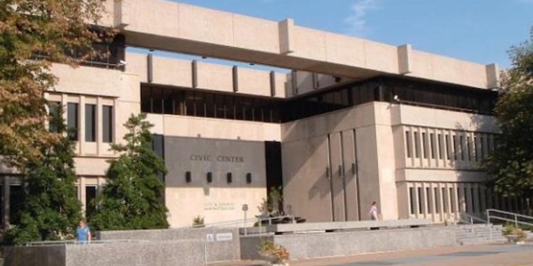 The Vanderburgh County Board of Commissioners held a groundbreaking ceremony on Monday, August 21 for the construction of the new Burdette Park Pickleball Courts