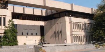 The Vanderburgh County Commissioners attended the AT&T’s Fiber Milestone Celebration on Monday, November 13