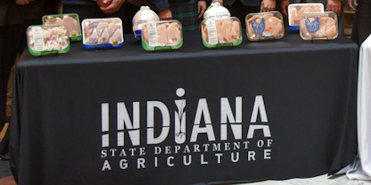 State officials recognized the generosity of Indiana’s poultry producers at the 76th annual Governor’s Poultry Presentation at the Indiana Statehouse