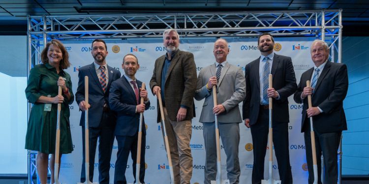 Gov. Holcomb joined executives of Meta Platforms as the company announced plans to establish a new $800 million data center campus in Indiana