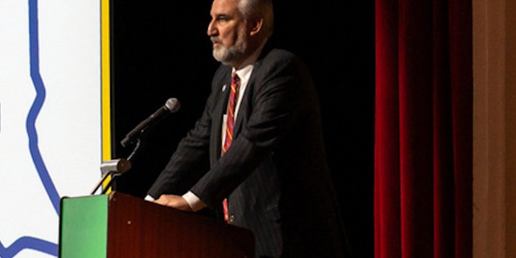 Gov. Holcomb unveiled his 2024 agenda at the Indiana School for the Blind and Visually Impaired