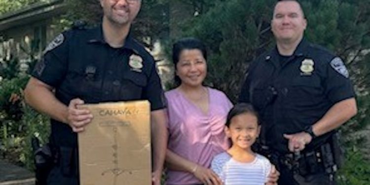 Vann-Pollack Park hosted a Movie Night in the Park event, EPD officials said