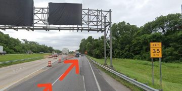 Traffic Shift in Evansville for Highway 41 Reconstruction Project