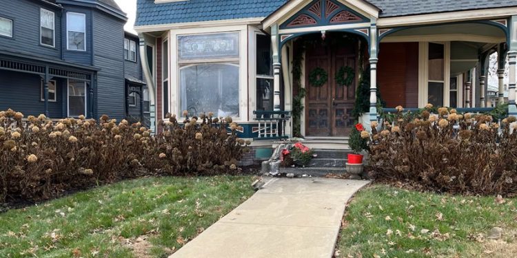 Woman Crashes Into Porch in Evansville, Attempts to Flee the Scene
