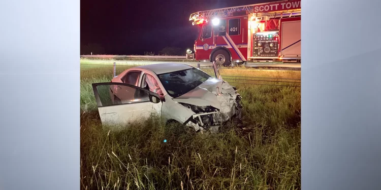 Serious Crash on I-69 in Evansville Leaves One Injured
