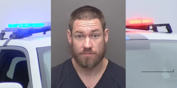 Evansville Man Arrested After Stealing Car, Hiding in Woods