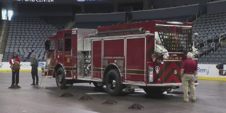 Evansville Fire Department Debuts New Truck in Honor of Fallen Firefighter
