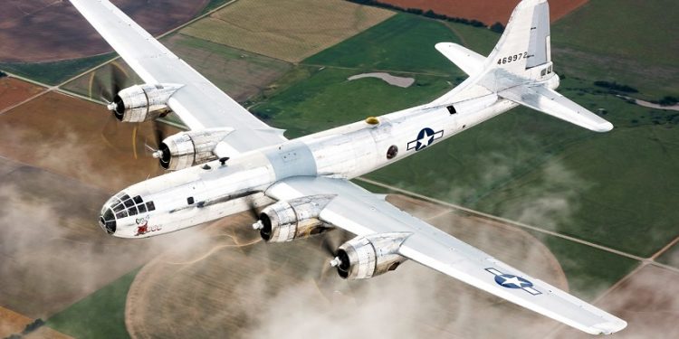 Historic Boeing B-29 Superfortress “Doc” to Visit Evansville This Spring