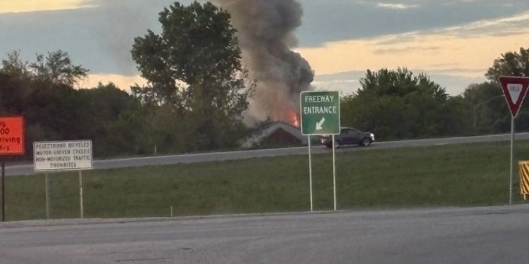 Apartment Fire Erupts on Arbors Drive in Evansville