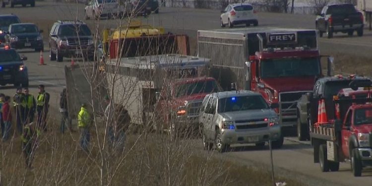 Crash Involving Cattle Trailer Disrupts Traffic on Highway 41 in Gibson County
