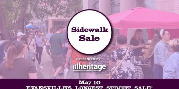 Evansville Prepares for Seventh Annual Sidewalk Sale on May 10