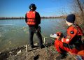 Evansville Fire Department conducts ice dive training with B-Shift Dive Team