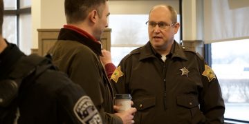 Evansville police kick off year with Coffee with a Cop event
