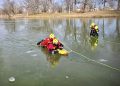 Evansville dive team trains in icy water to prepare for ice rescues