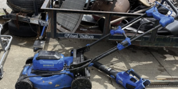 Vanderburgh County work release litter patrol recovers stolen lawn equipment