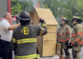 Evansville Fire Department uses “dollhouse” model to teach recruits about fire behavior