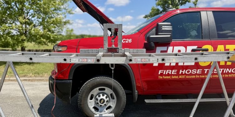 Evansville Fire Department conducts hose and ladder testing to maintain emergency readiness