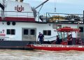 Evansville water rescue team trains with multiple agencies for river emergencies