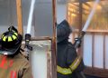 Evansville firefighters get new training tool to practice water application techniques