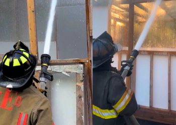 Evansville firefighters get new training tool to practice water application techniques