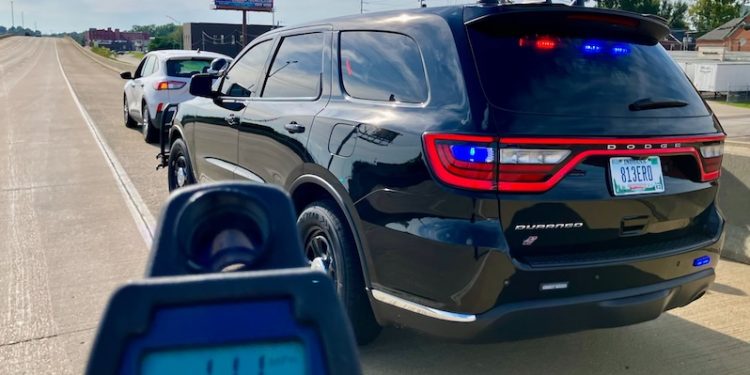 Evansville man arrested after allegedly driving 111 mph in 50 mph zone