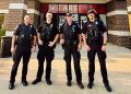 Evansville police support students during Attendance Month at Glenwood Leadership Academy